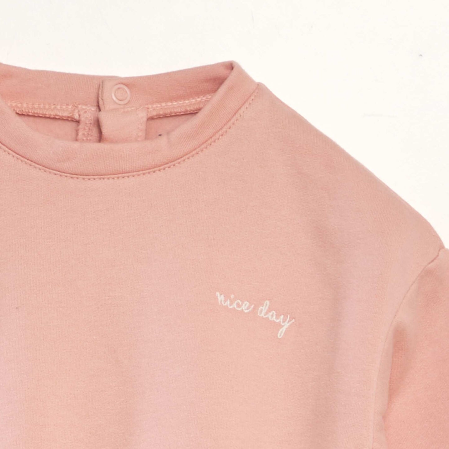 Ensemble sweat + pantalon de jogging - 2 pièces Rose