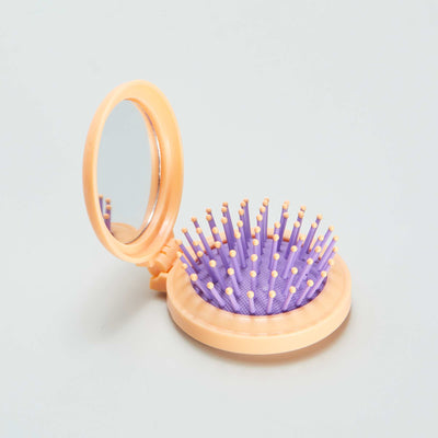 Brosse cheveux ronde Orange