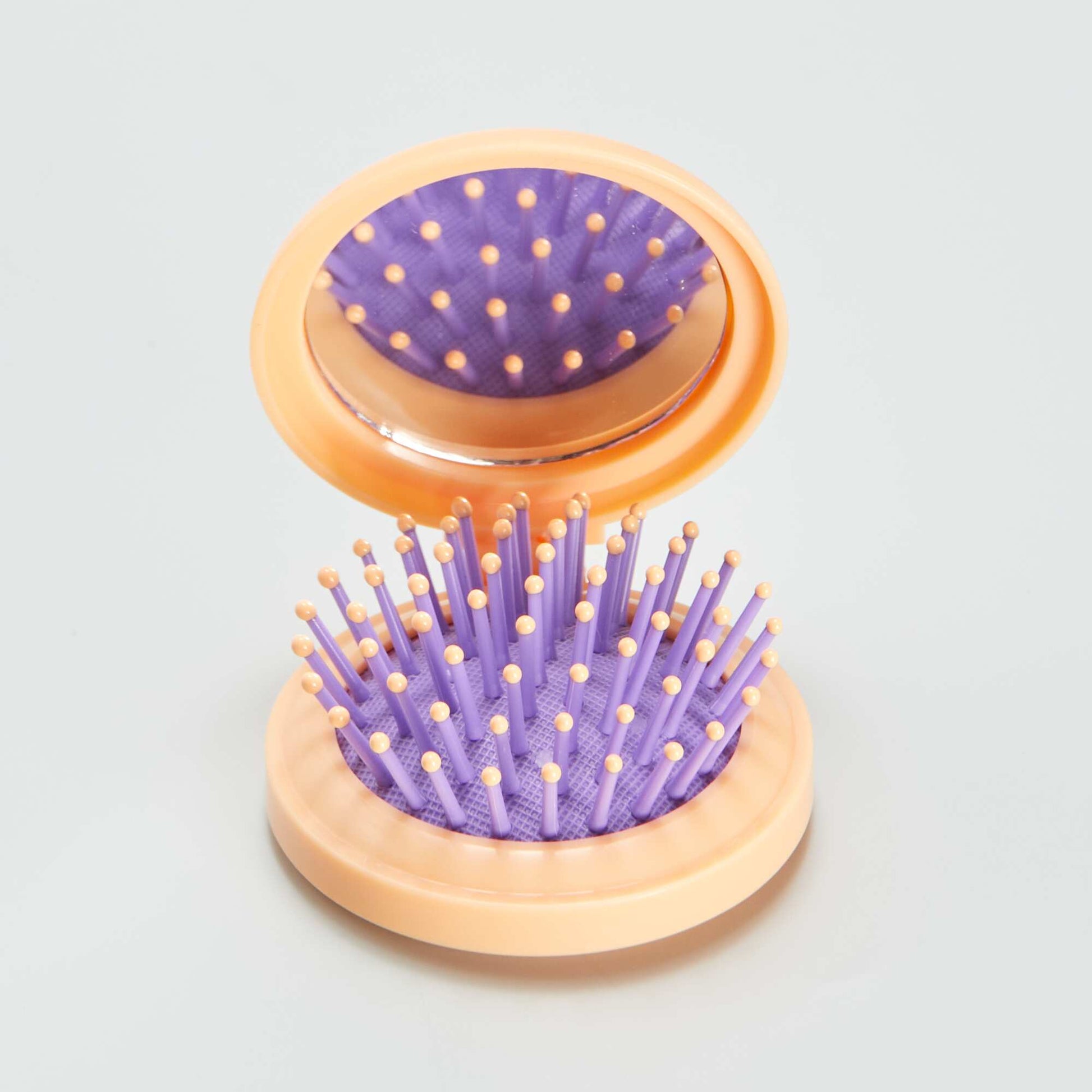 Brosse cheveux ronde Orange