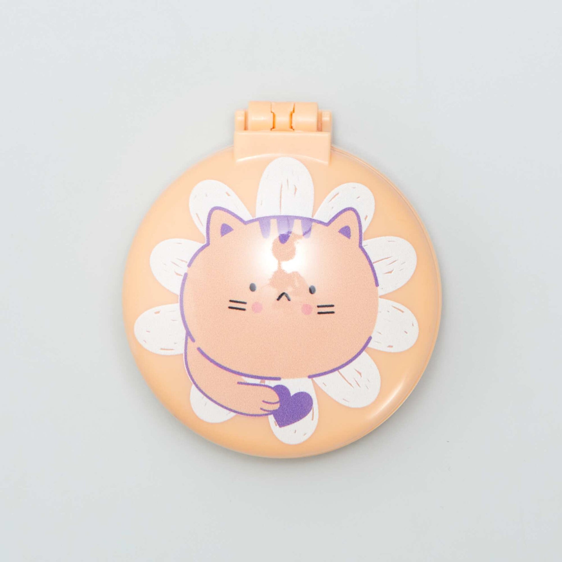Brosse cheveux ronde Orange