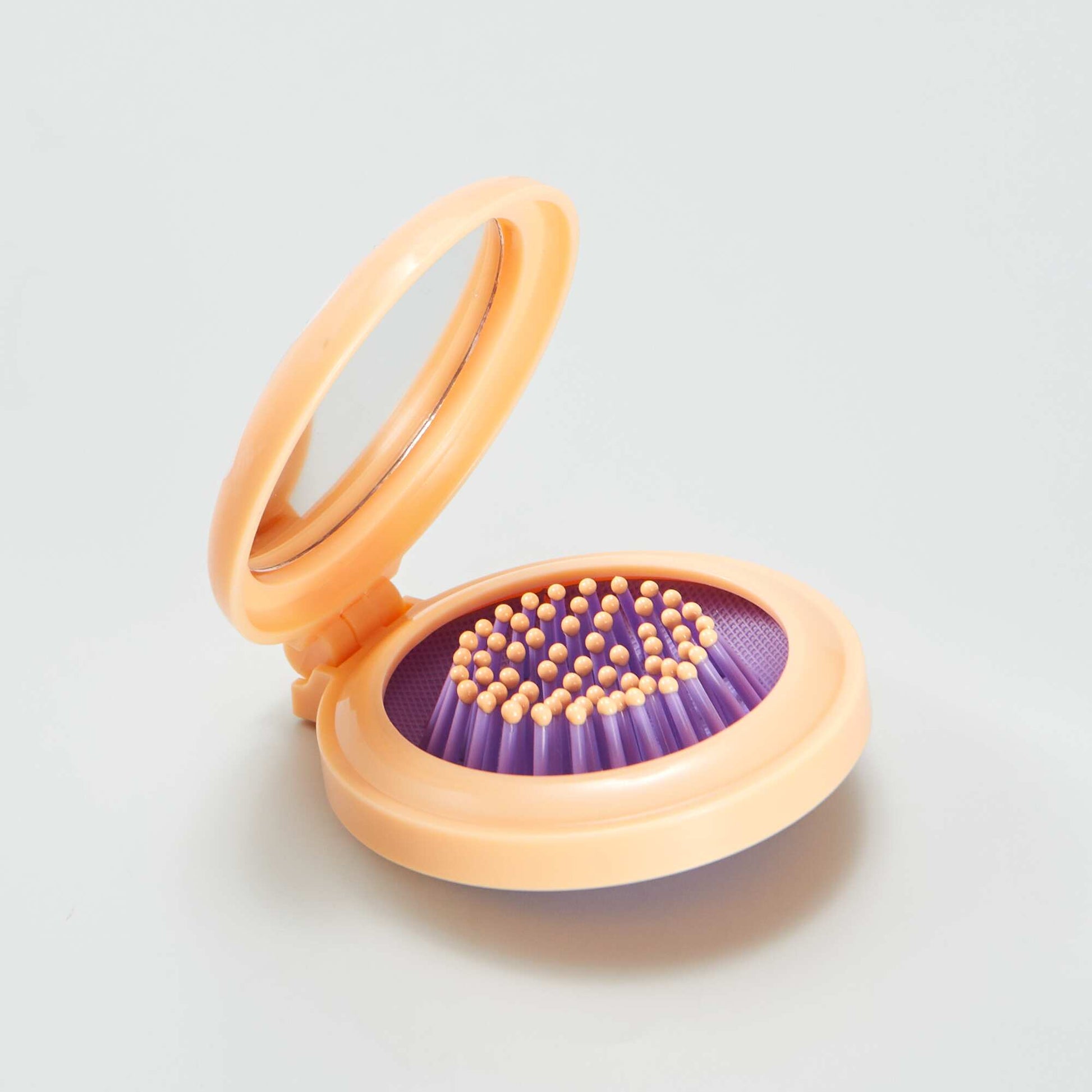 Brosse cheveux ronde Orange