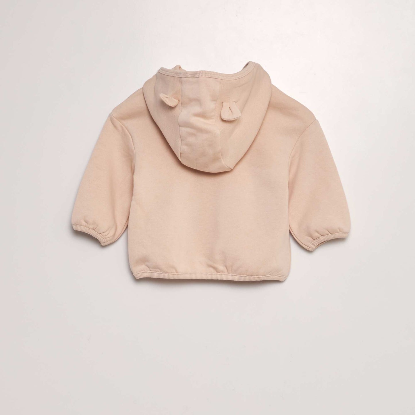 Sweat en molleton gratté (doux et chaud) Beige