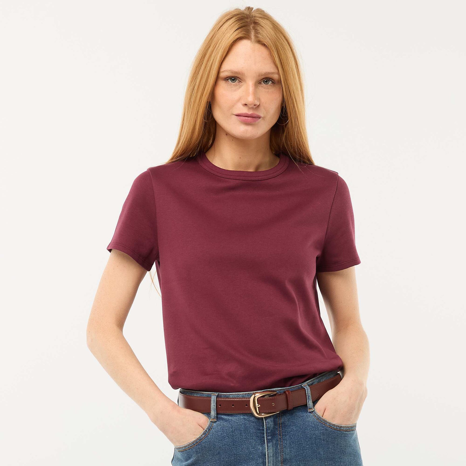T-shirt en coton épais VIOLET