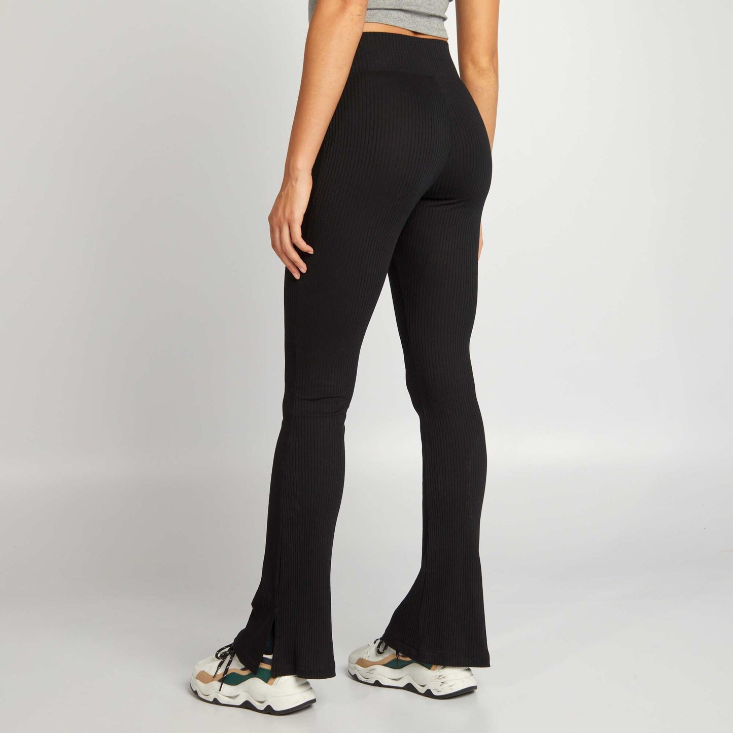 Legging long coupe flair noir