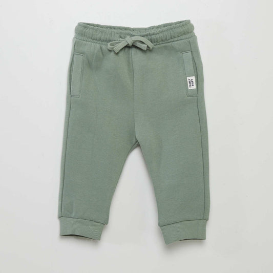 Pantalon jogging Vert