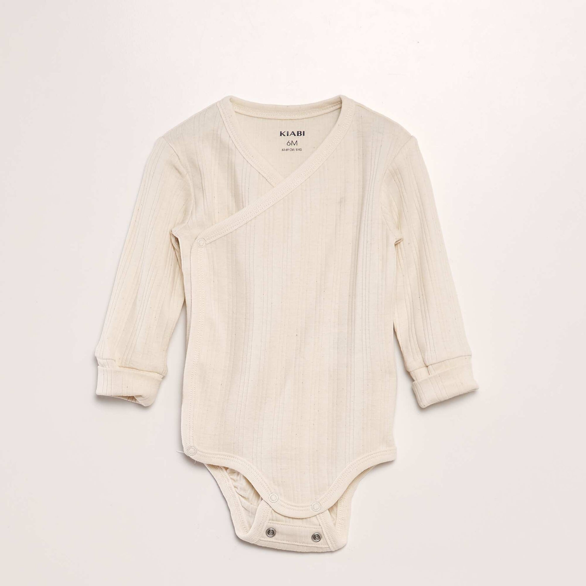 Lot de 3 bodies volutif Beige