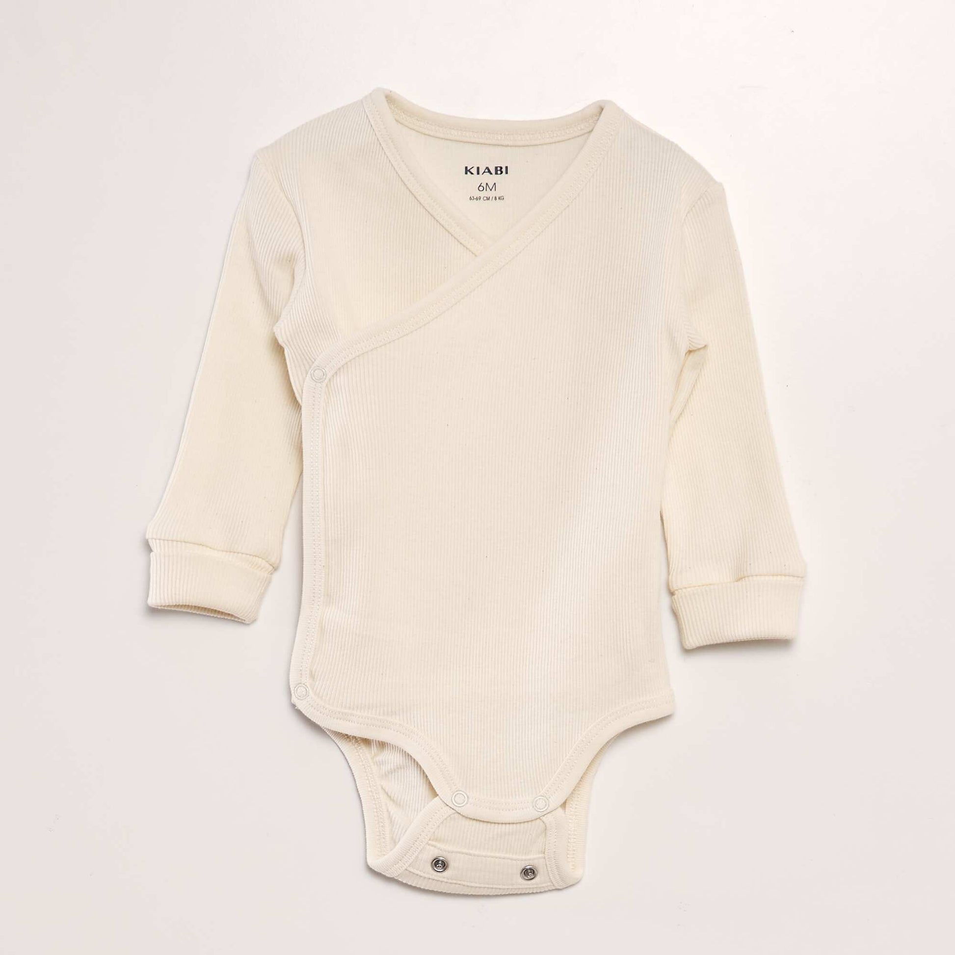 Lot de 3 bodies volutif Beige