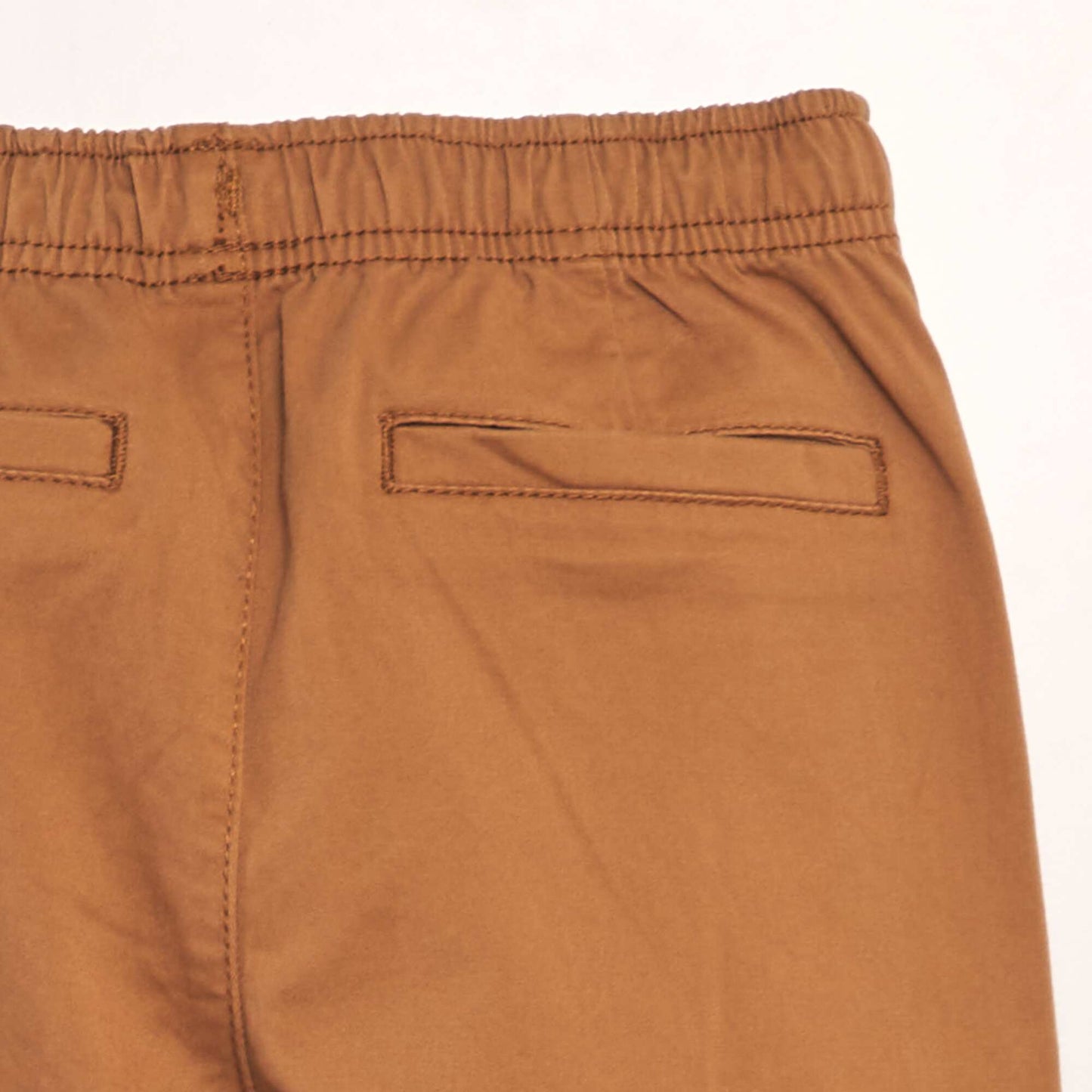 Pantalon esprit 'jogger' Marron