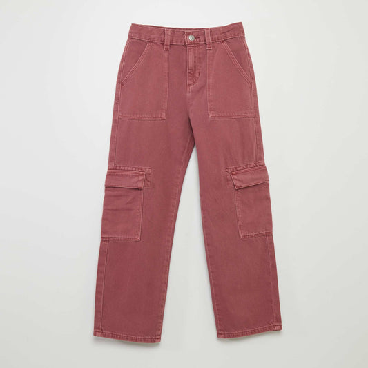 Pantalon denim multipoches ROSE