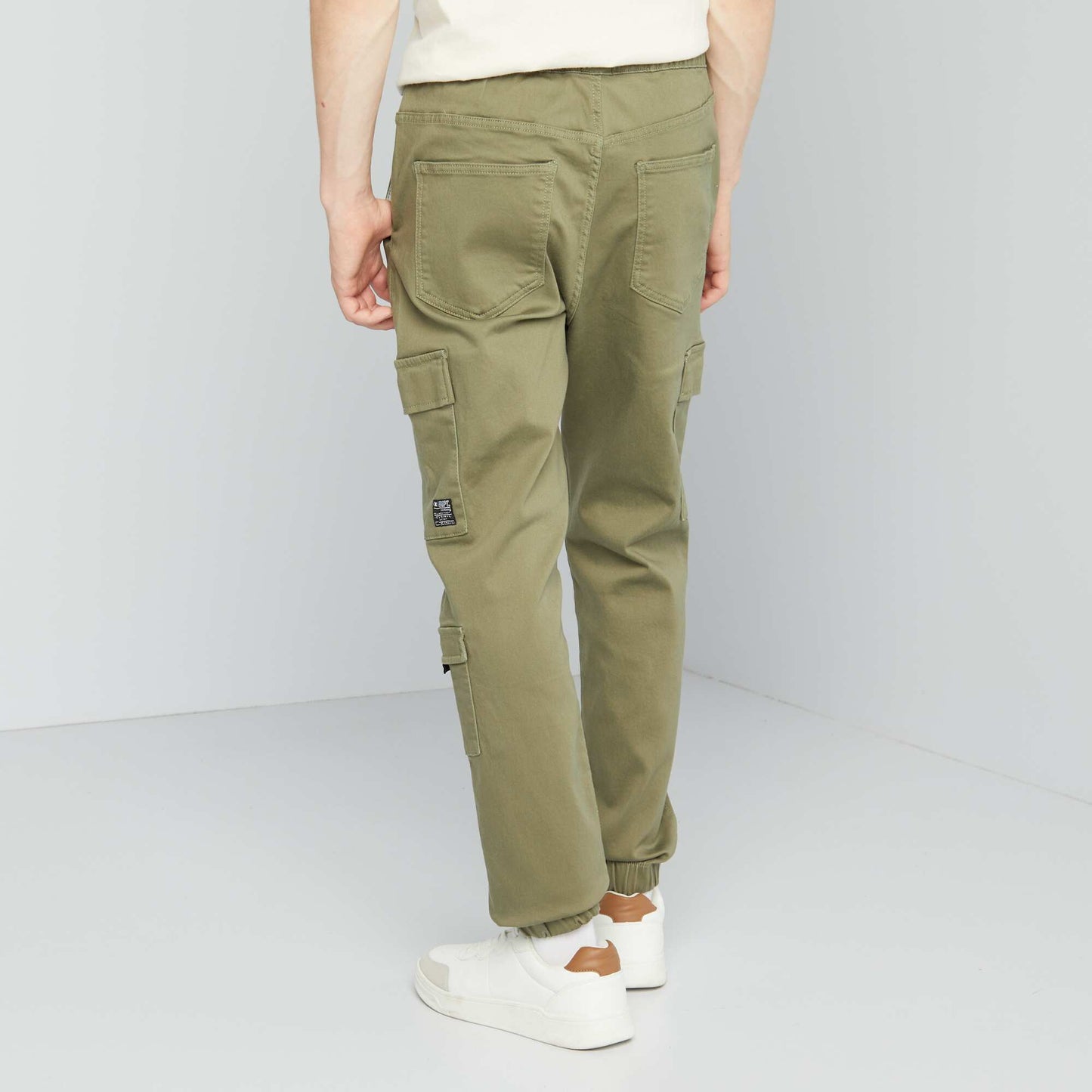 Pantalon multipoche Vert