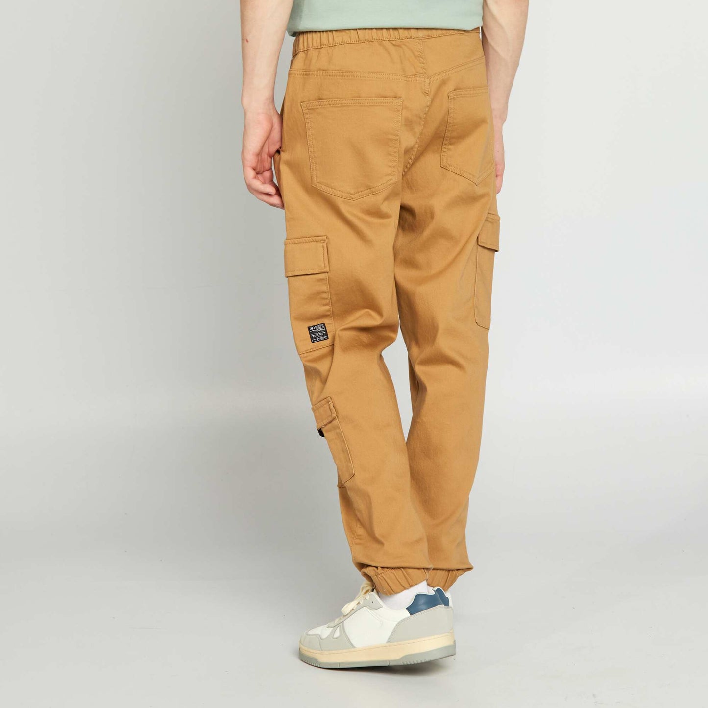 Pantalon multipoche Beige