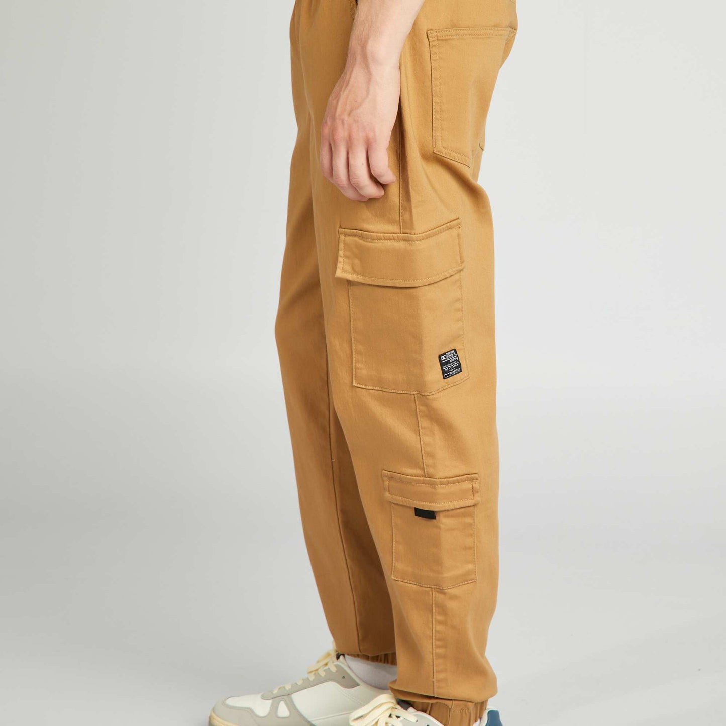 Pantalon multipoche Beige