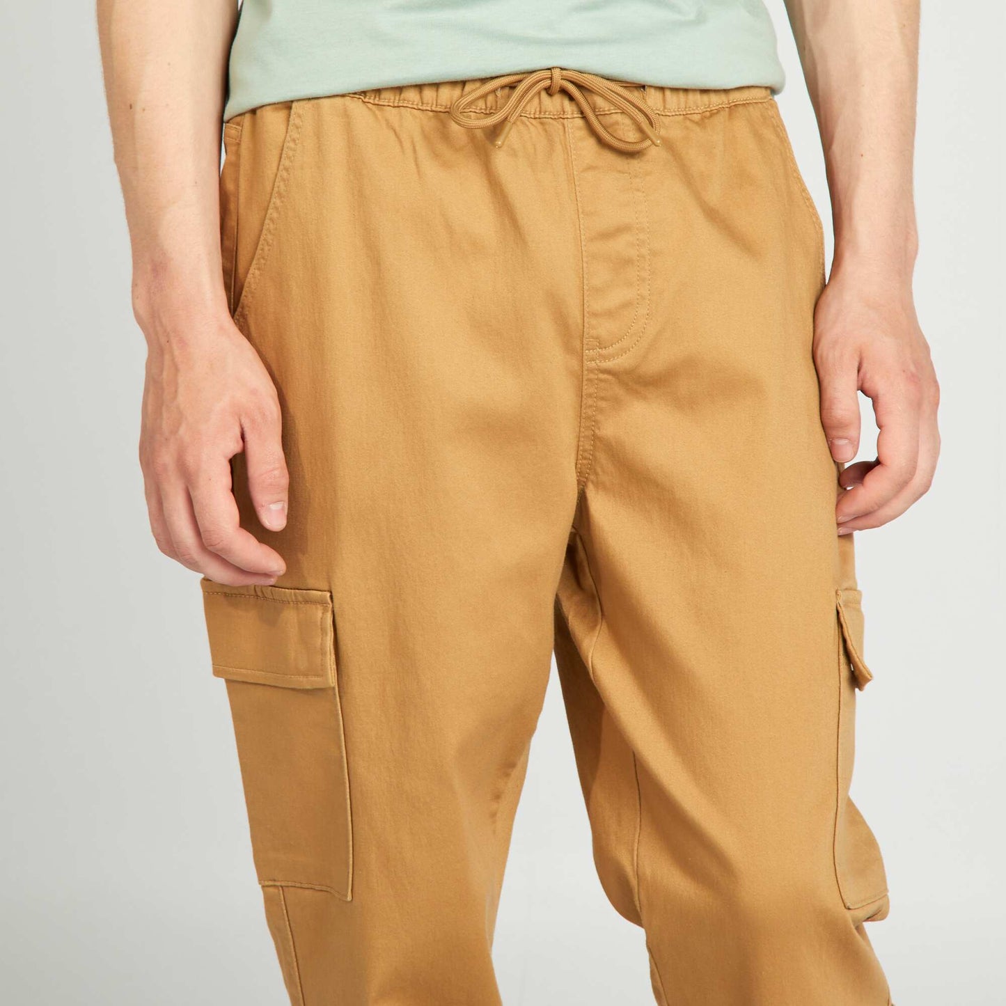 Pantalon multipoche Beige