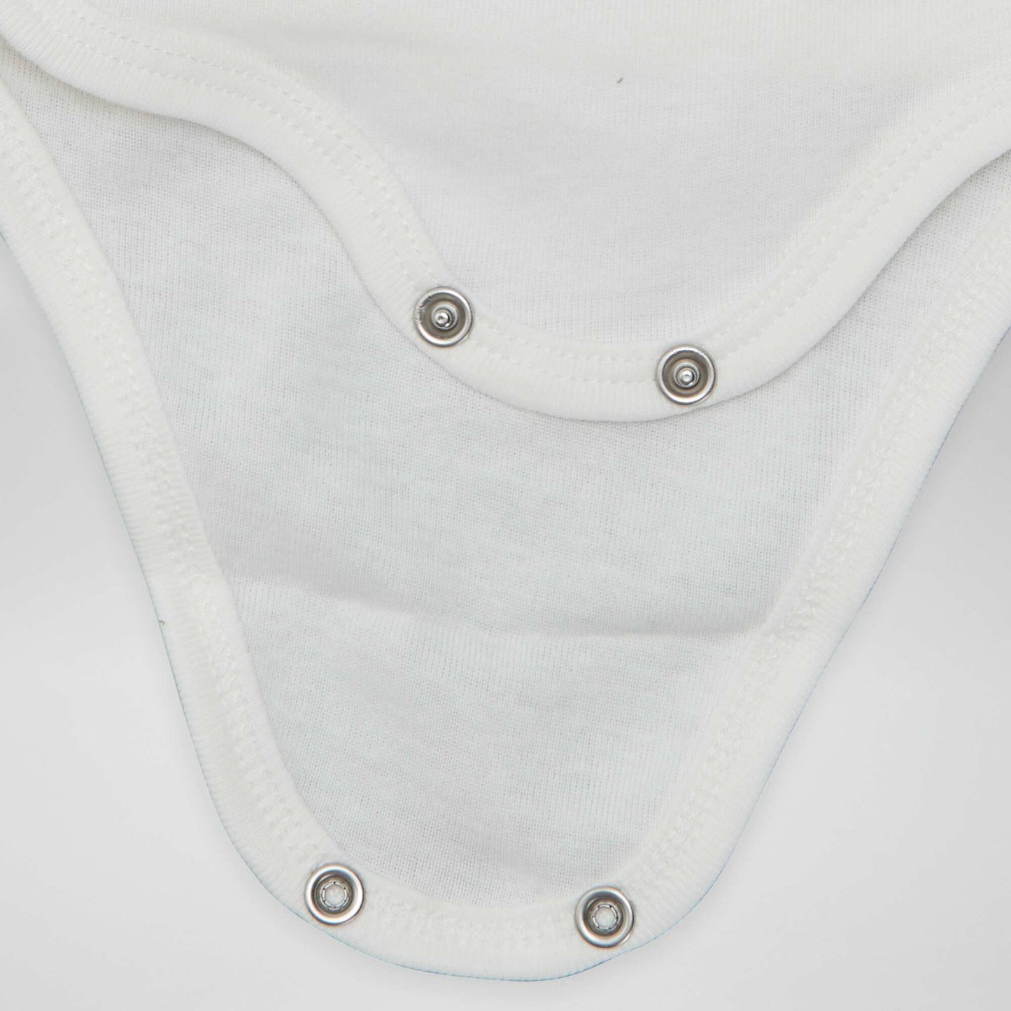 7 bodies à forme croisée + pochon de rangement BLANC