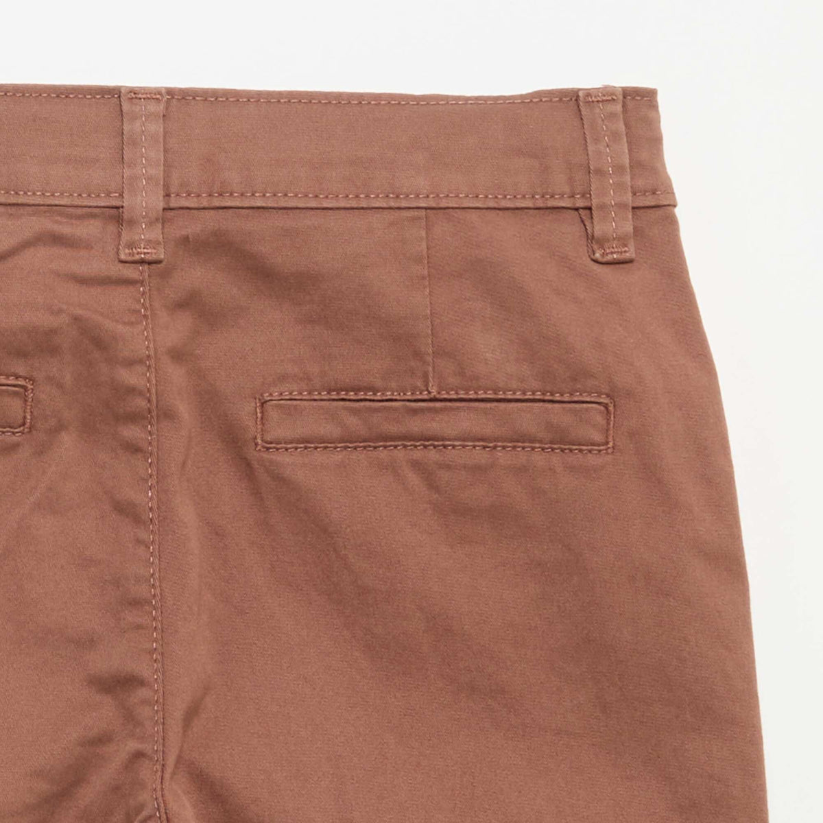 Pantalon chino slim MARRON