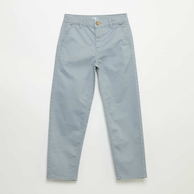 Pantalon chino slim BLEU