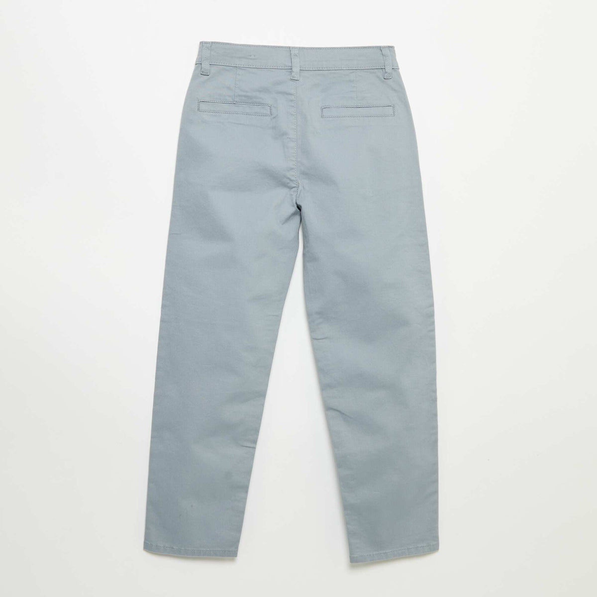 Pantalon chino slim BLEU