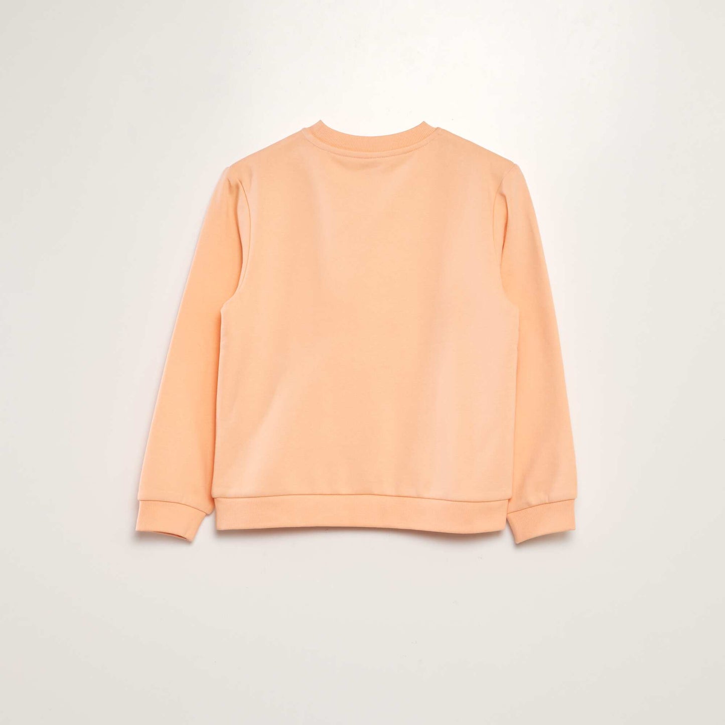 Sweat en molleton uni Rose