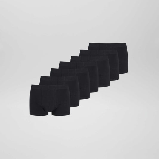 Lot de 7 boxers stretchs Noir