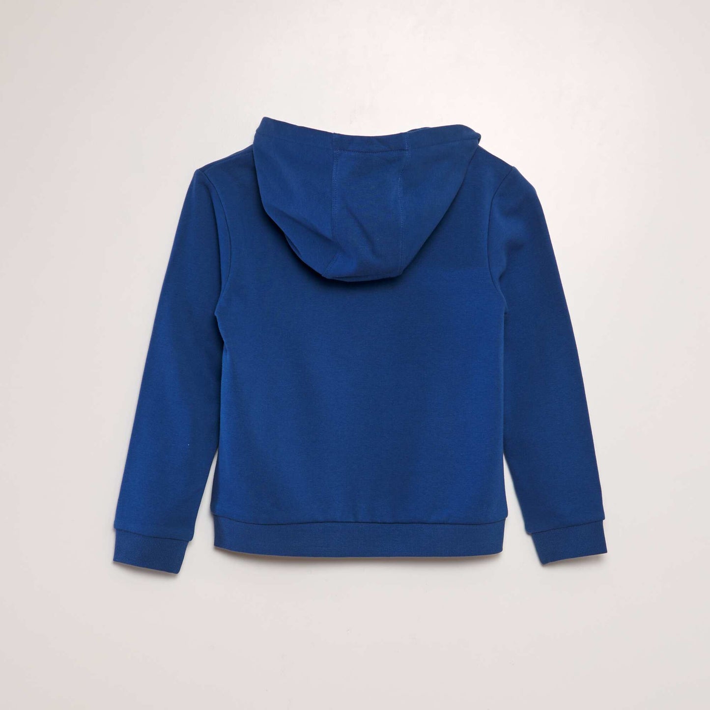 Sweat capuche en molleton Bleu