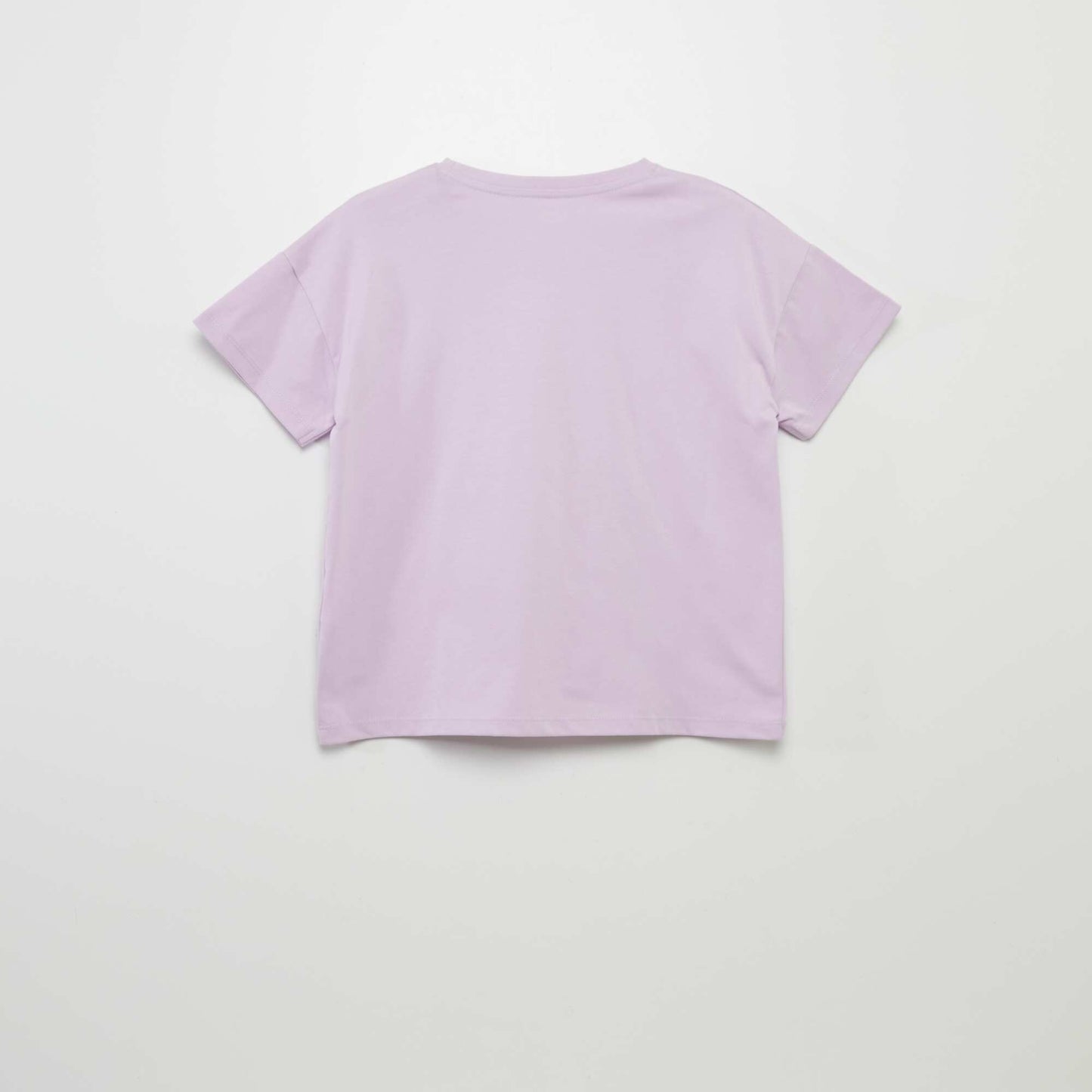 T-shirt anim manches courtes Violet