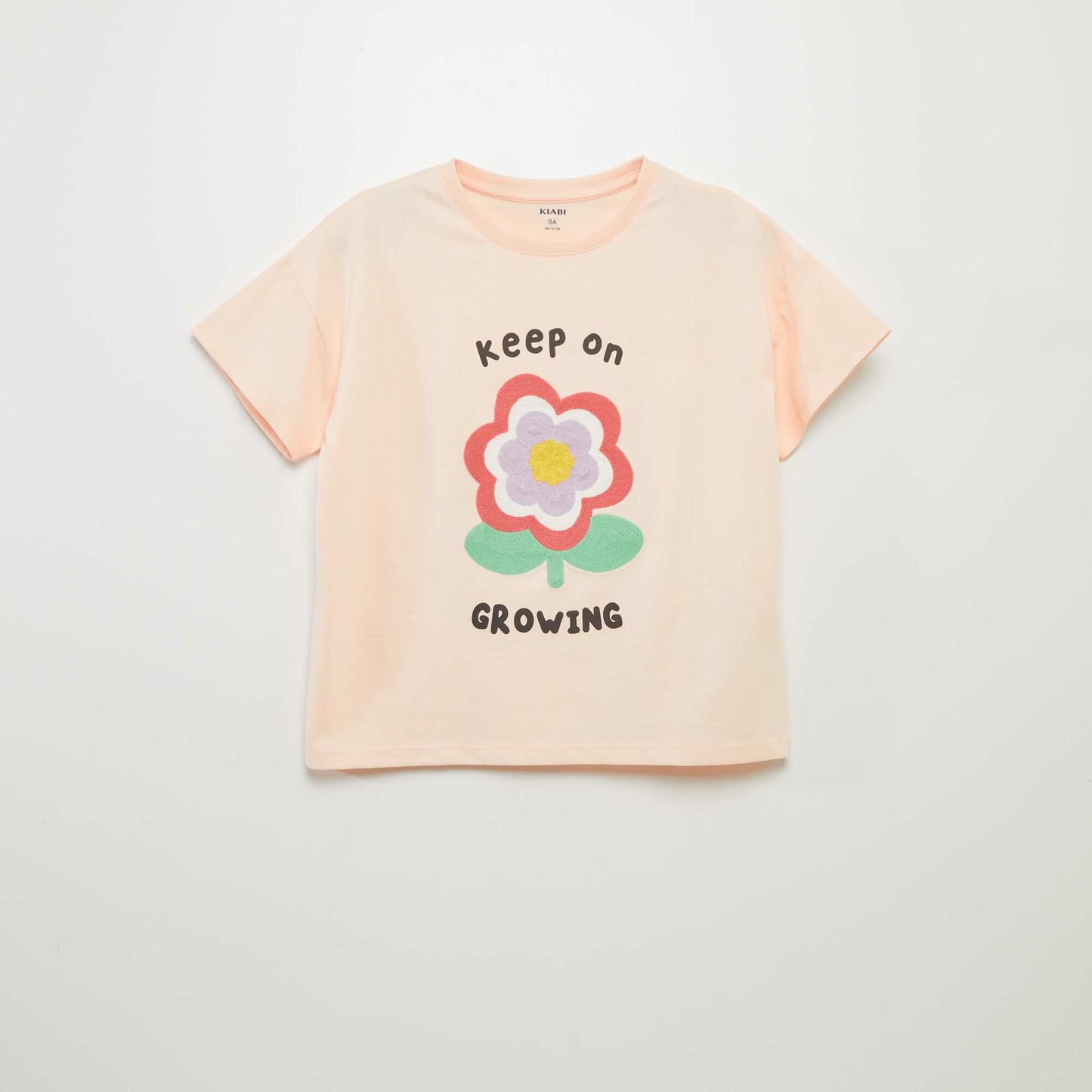 T-shirt anim manches courtes Rose