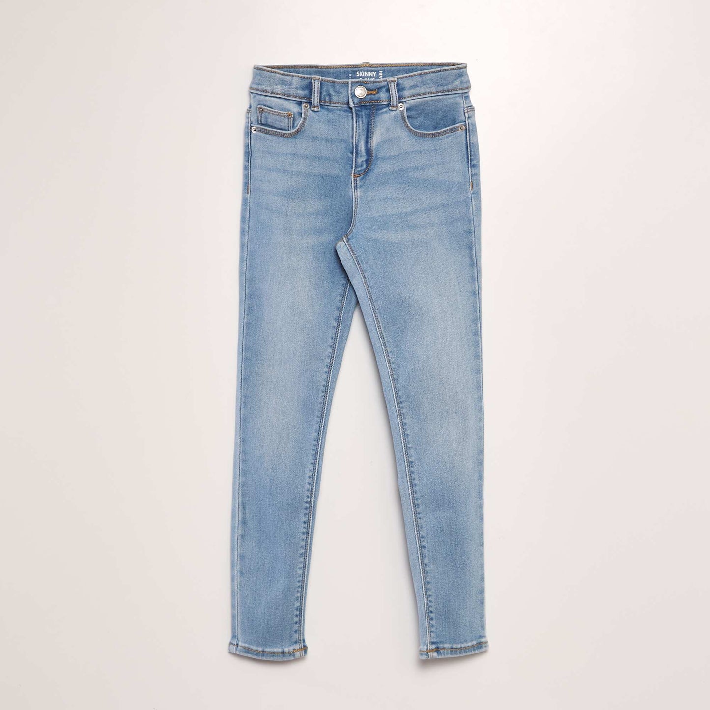 jean skinny 5 poches Bleu