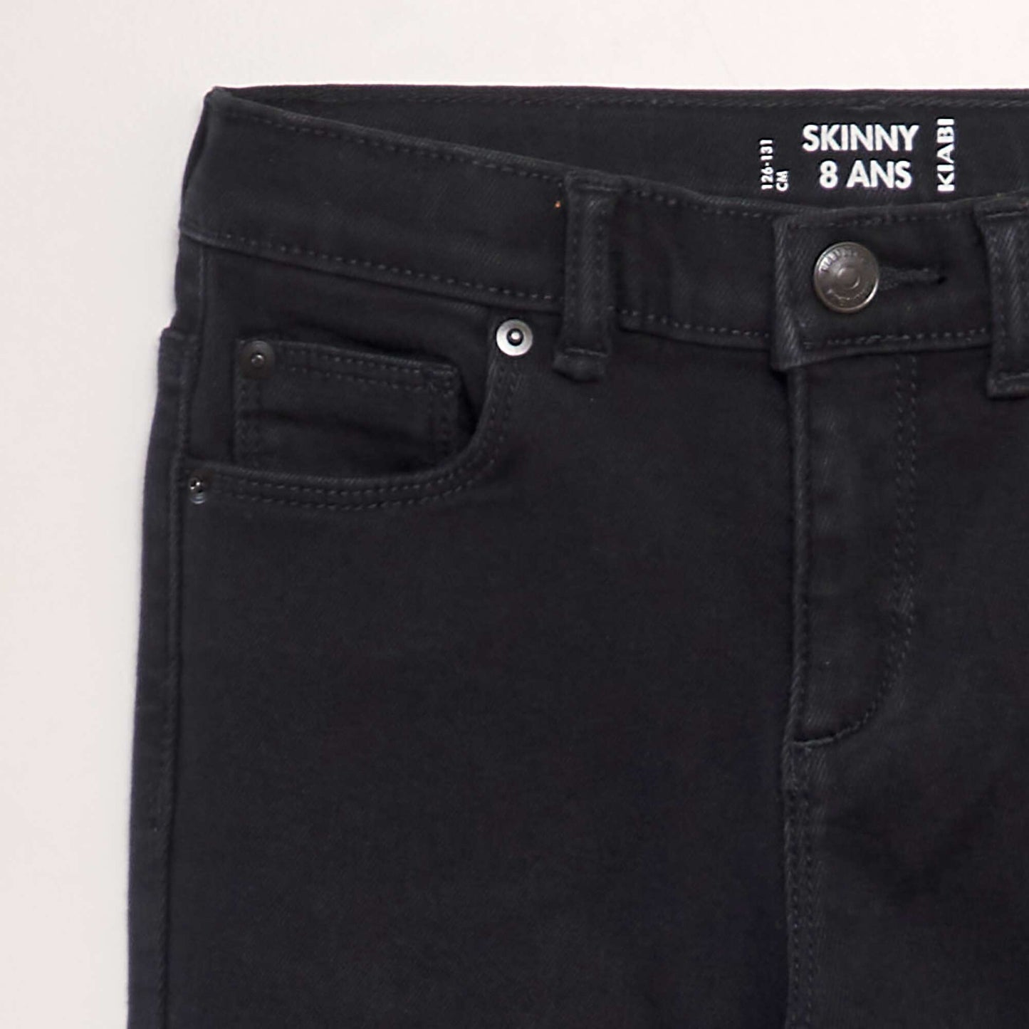 jean skinny 5 poches Gris