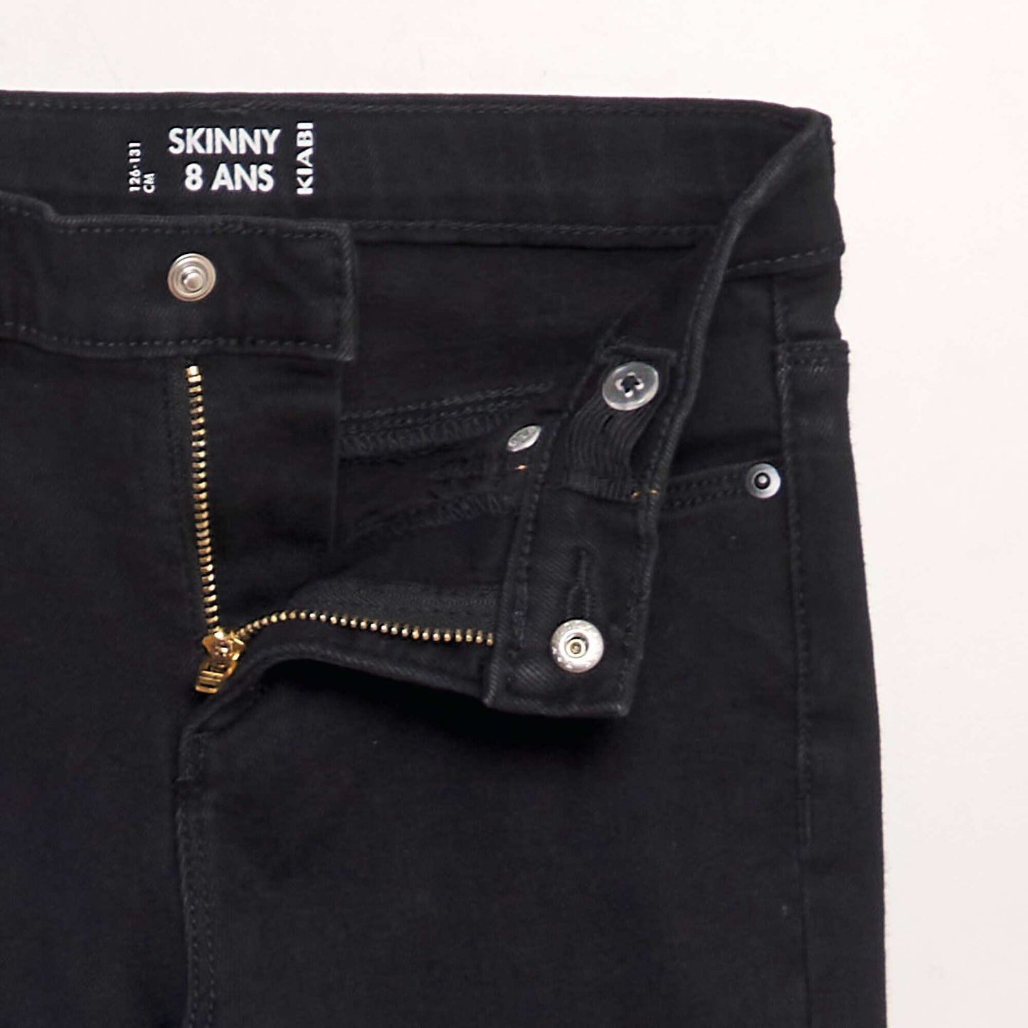 jean skinny 5 poches Gris