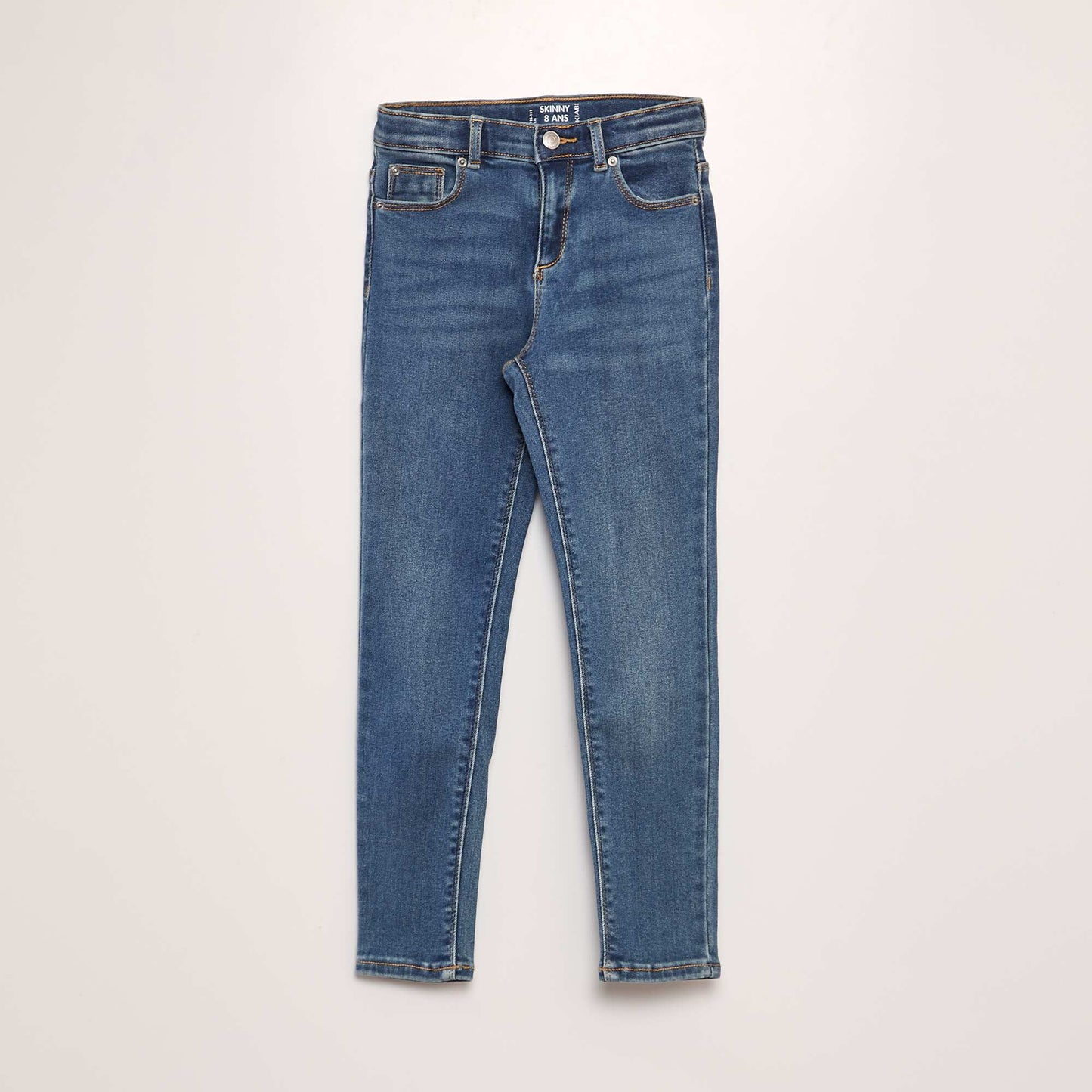 jean skinny 5 poches Bleu