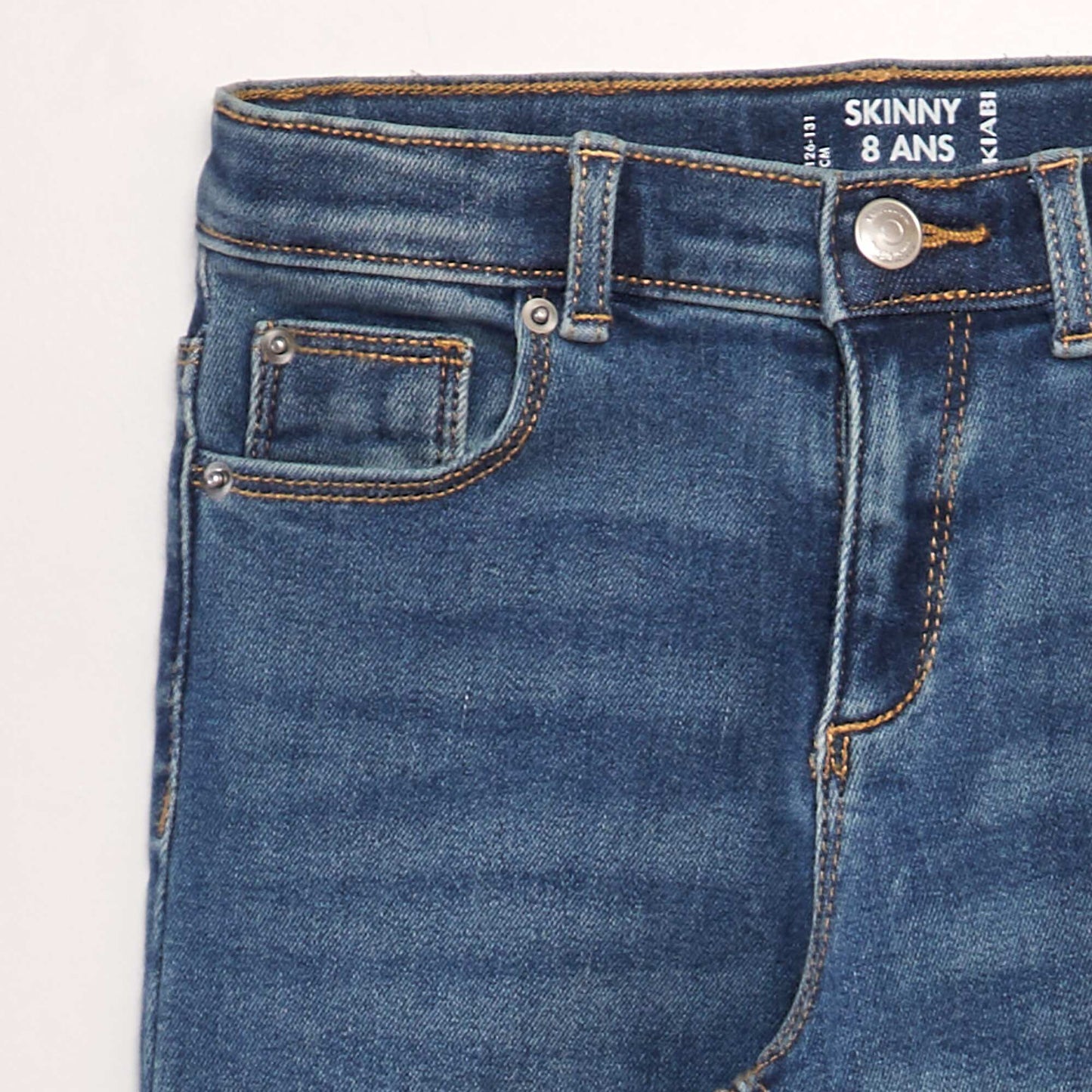 jean skinny 5 poches Bleu