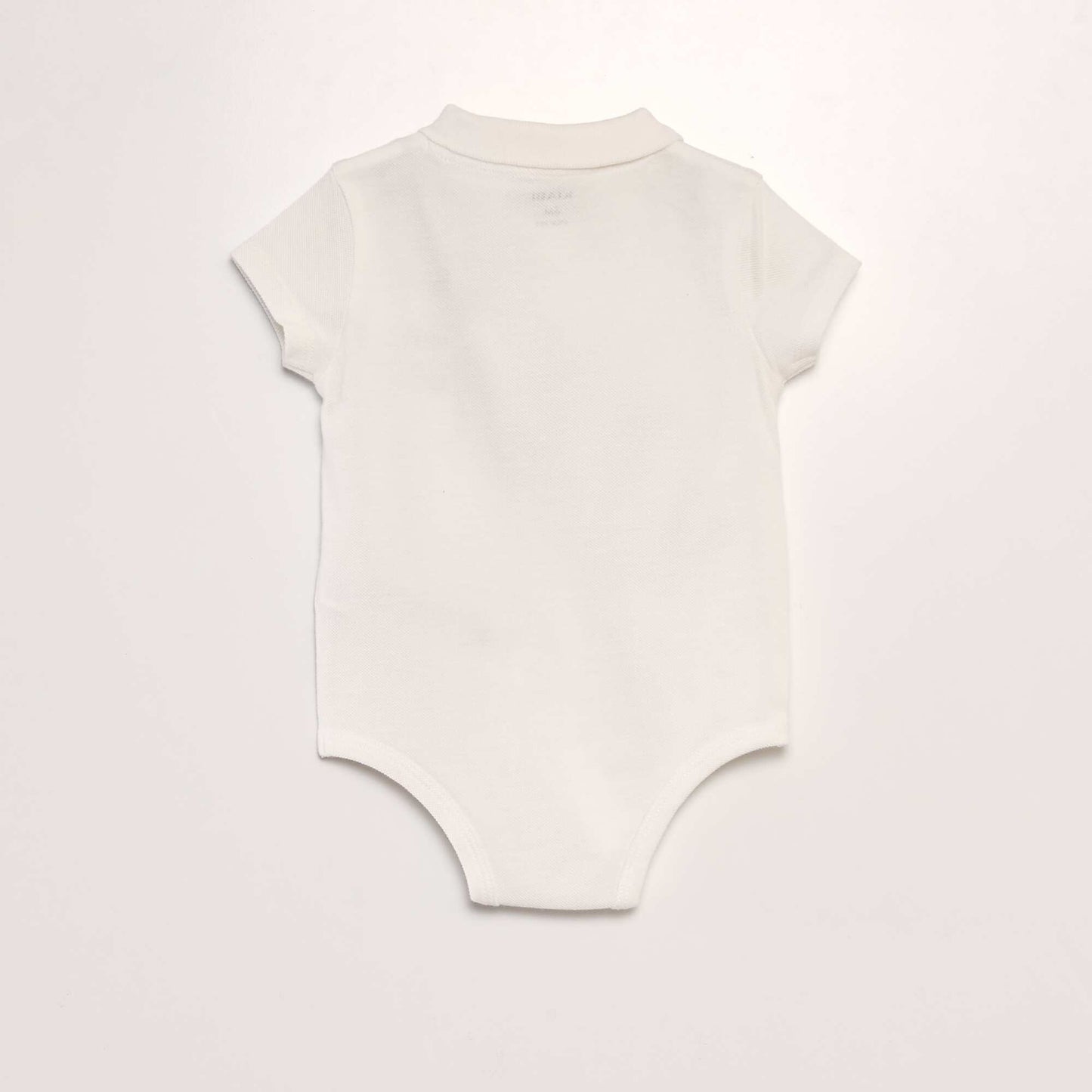 Body esprit polo blanc