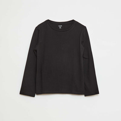Tee-shirt uni NOIR