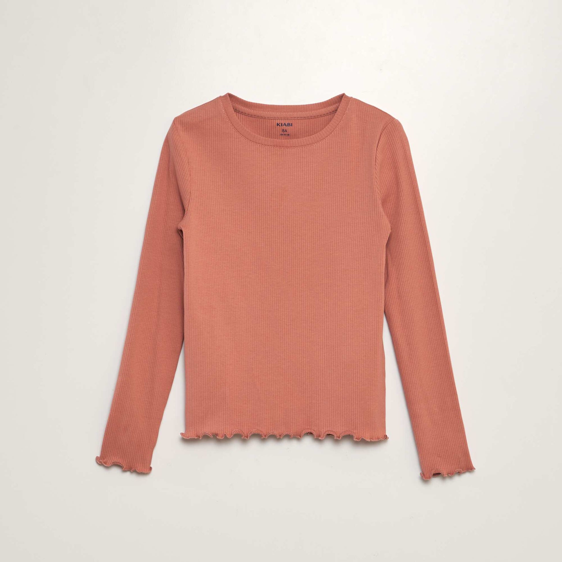 T-shirt c tel manches longues Rose