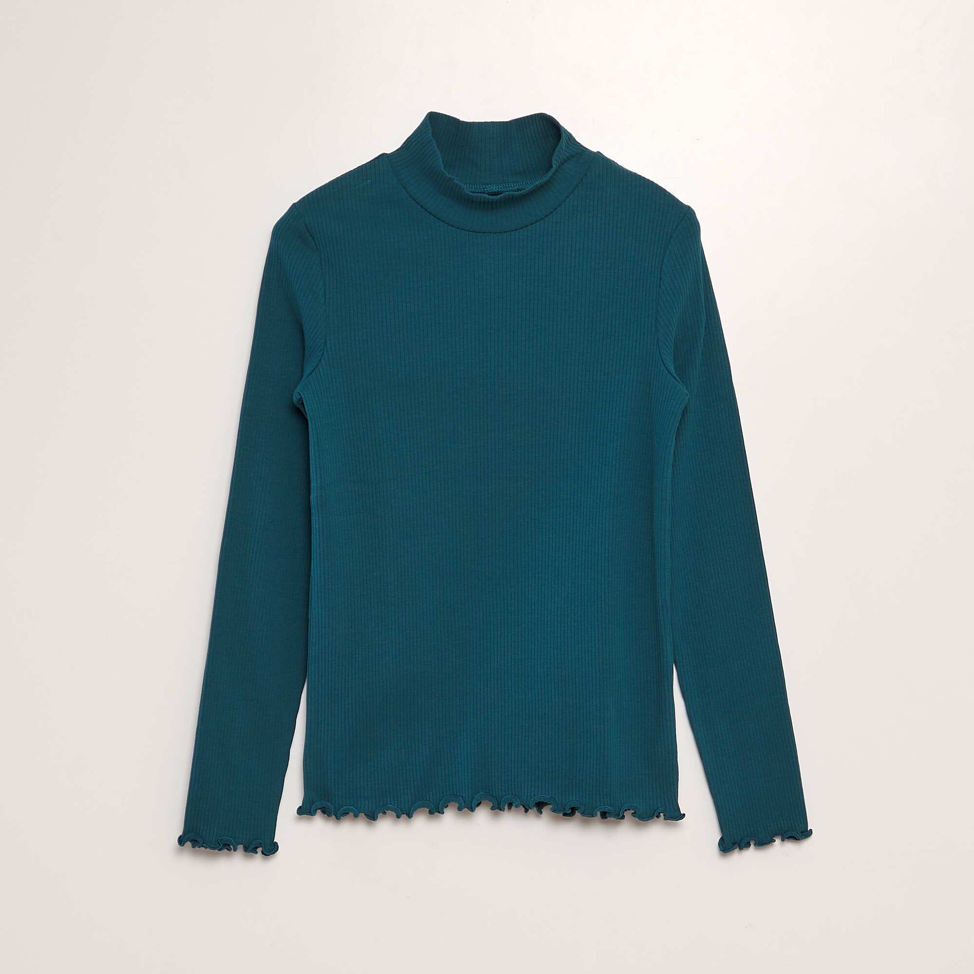T-shirt c tel manches longues vert