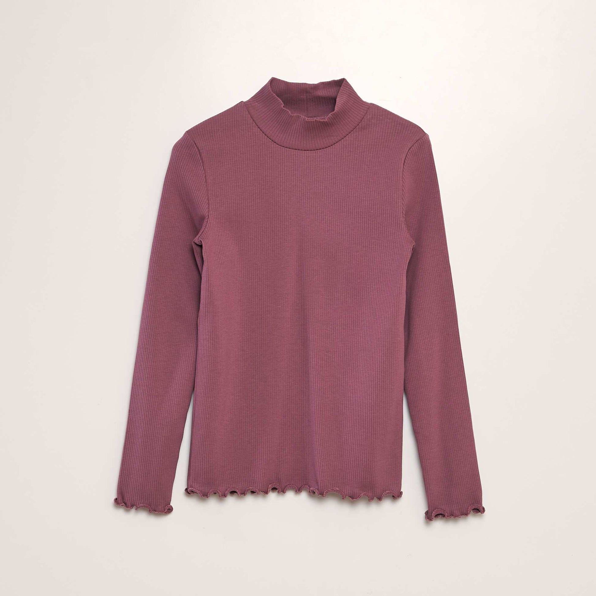 T-shirt c tel manches longues Rose