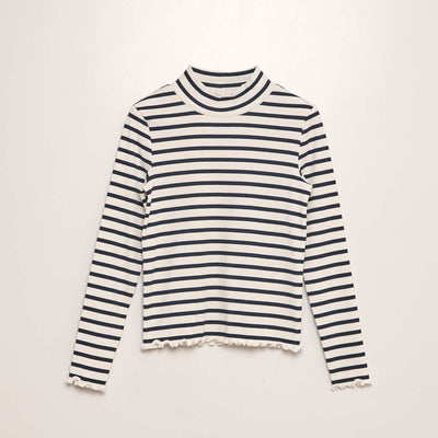 Sous pull c tel imprim Bleu ray