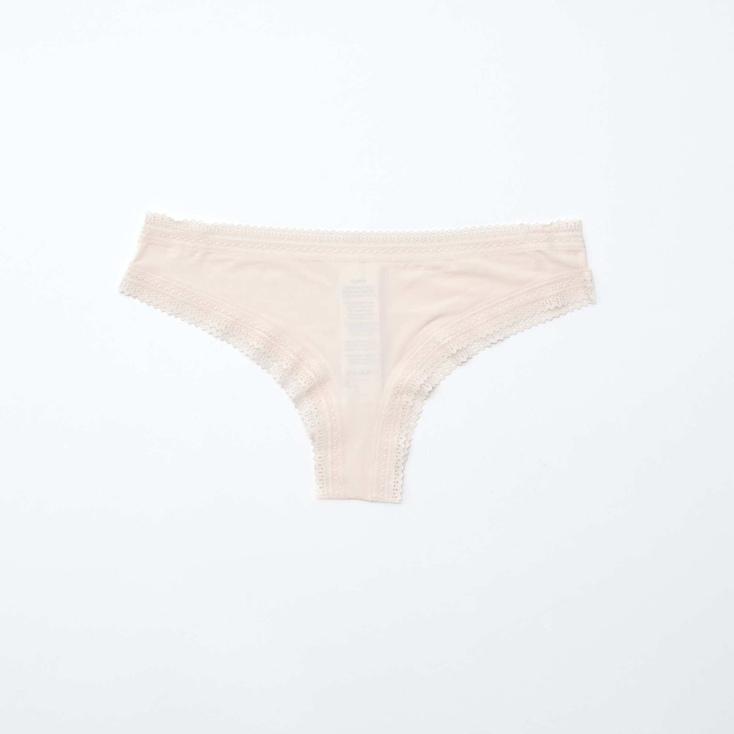 Lot de 3 tangas en microfibre imprimé NOIR/ROSE/BEIGE