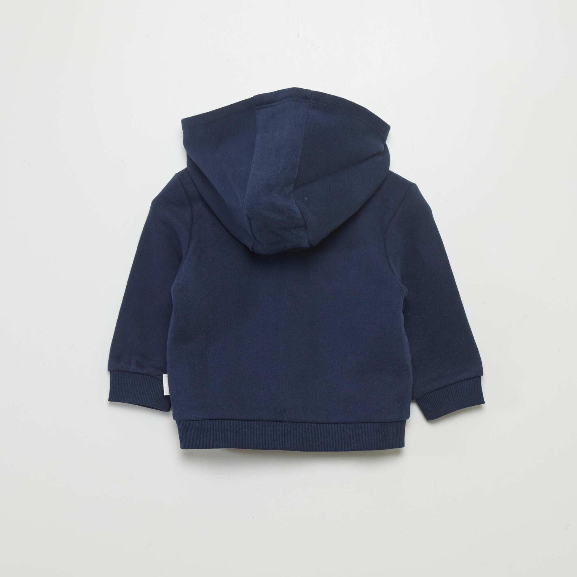 Sweat zipp capuche Marine