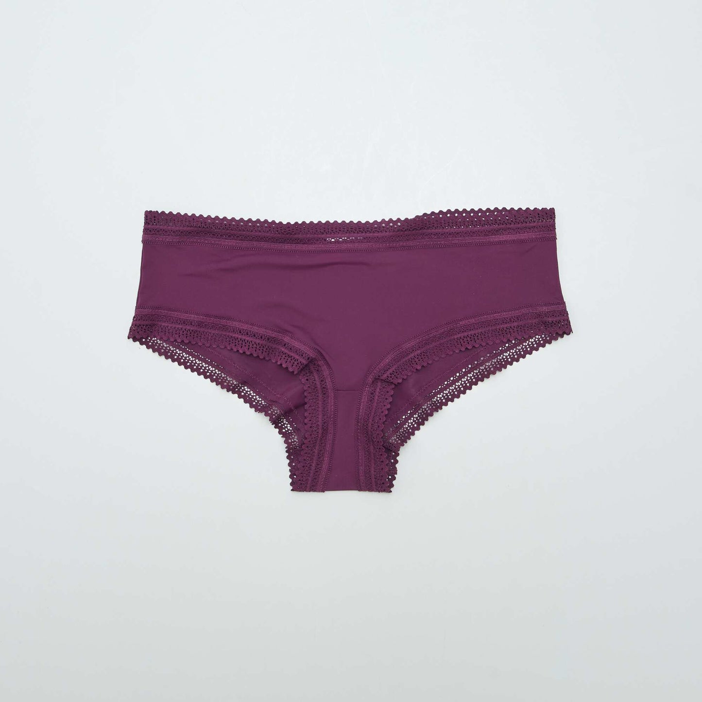 Lot de 3 shortys en microfibre imprim  Violet