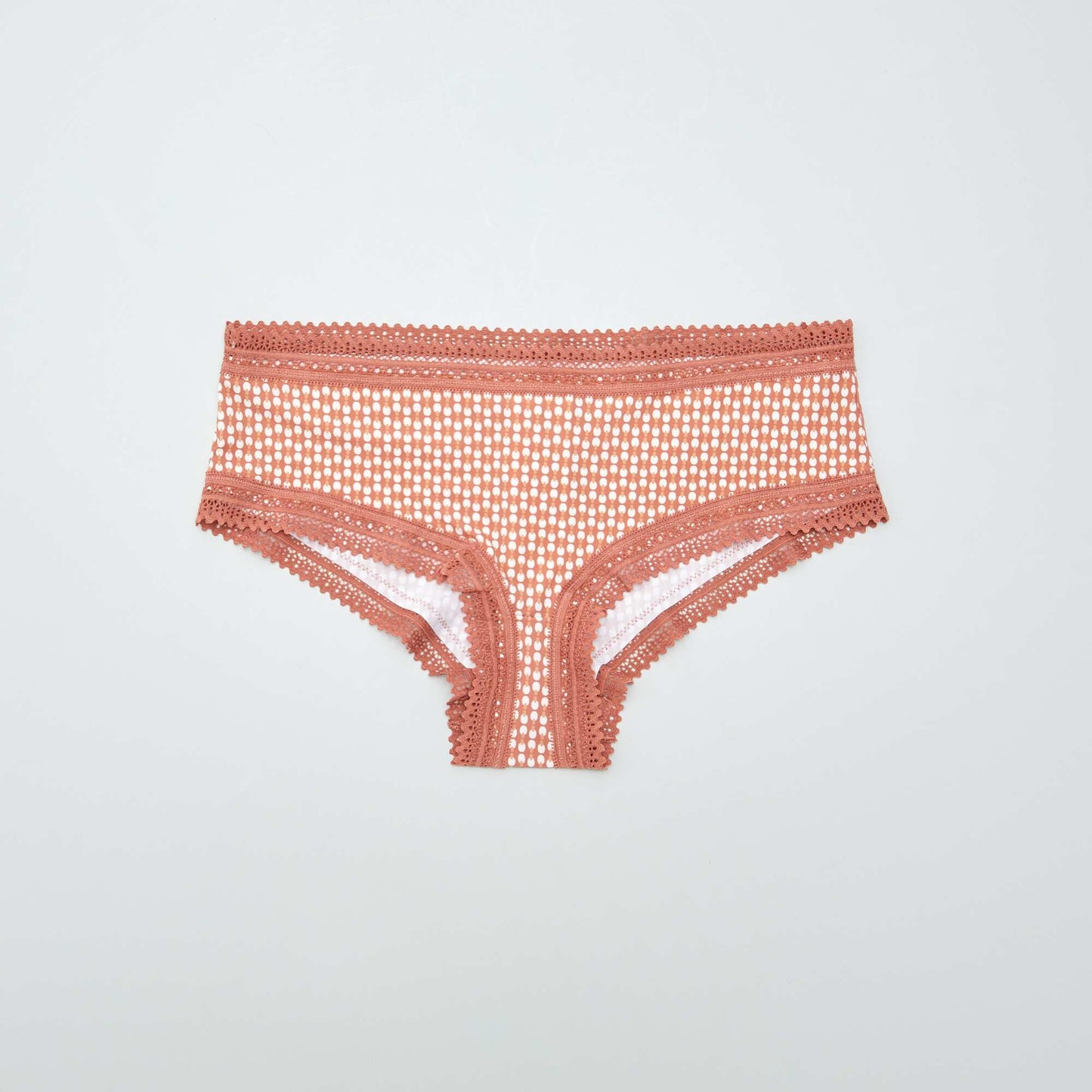 Lot de 3 shortys en microfibre imprim  Kaki