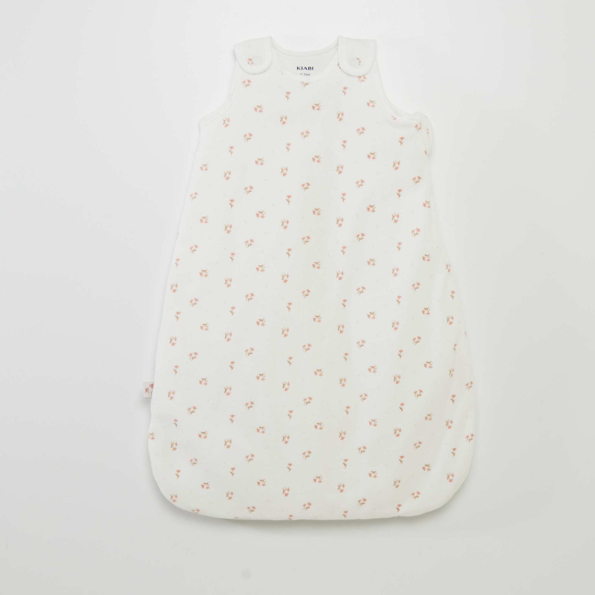 Gigoteuse chaude à motif BLANC FLEURS