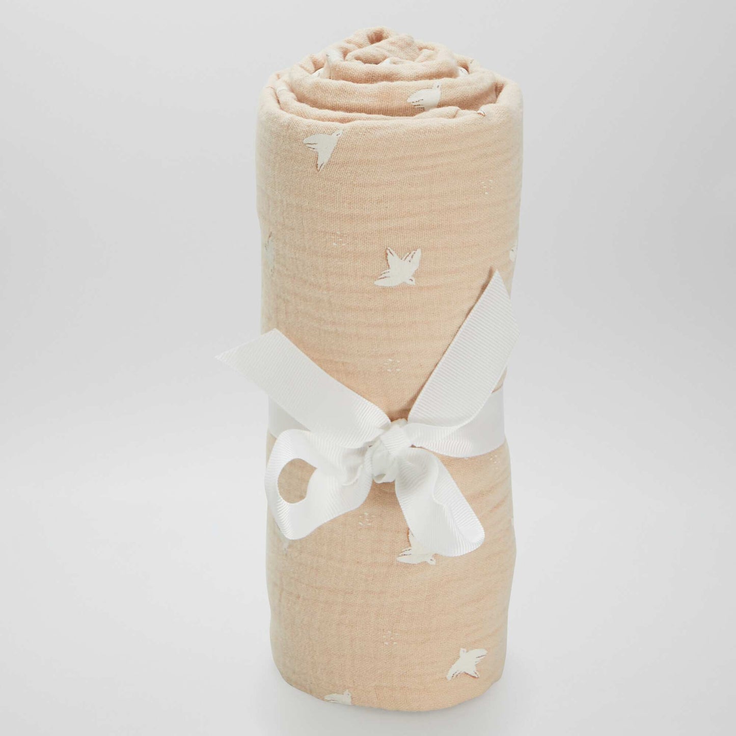 Maxi lange en coton BEIGE
