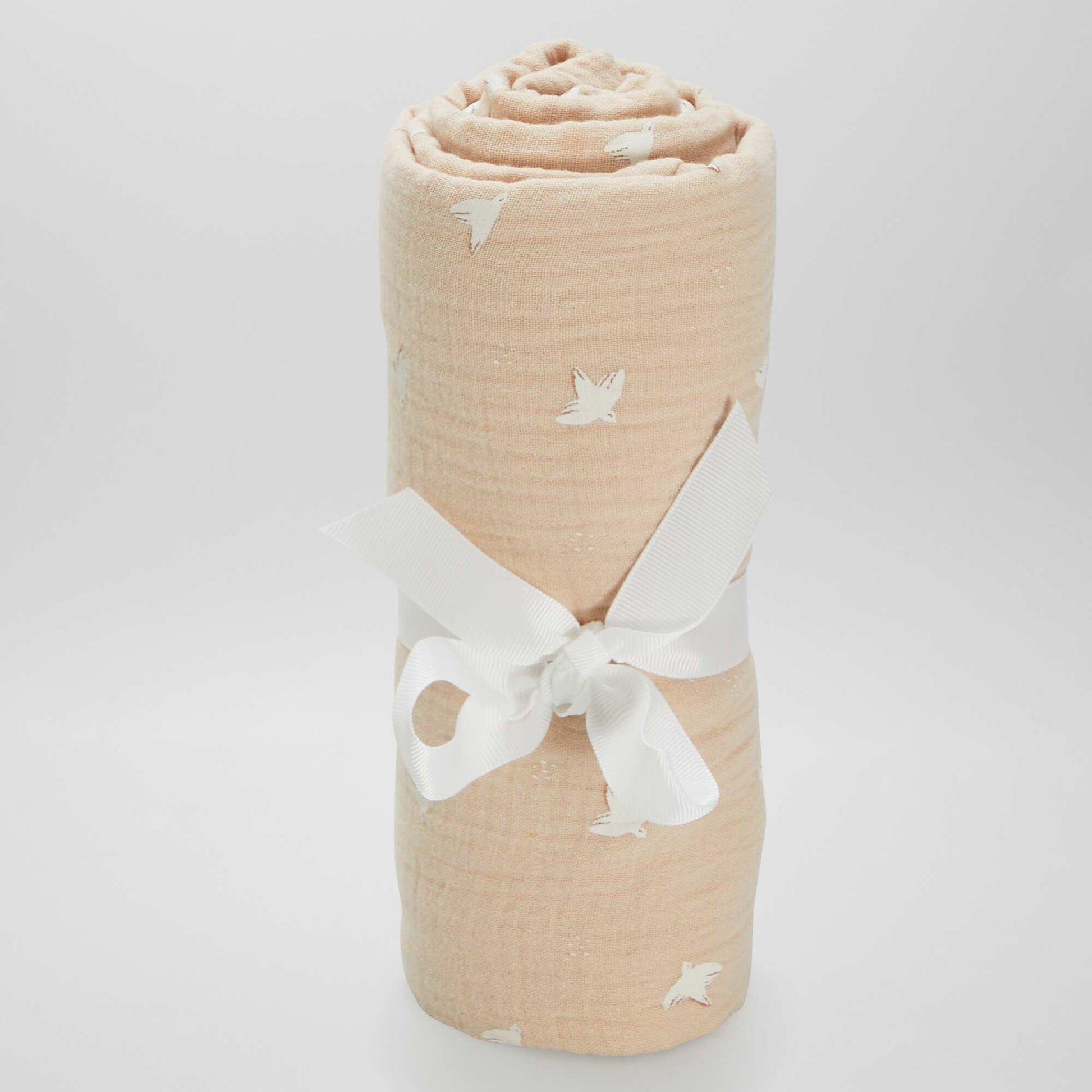 Maxi lange en coton BEIGE
