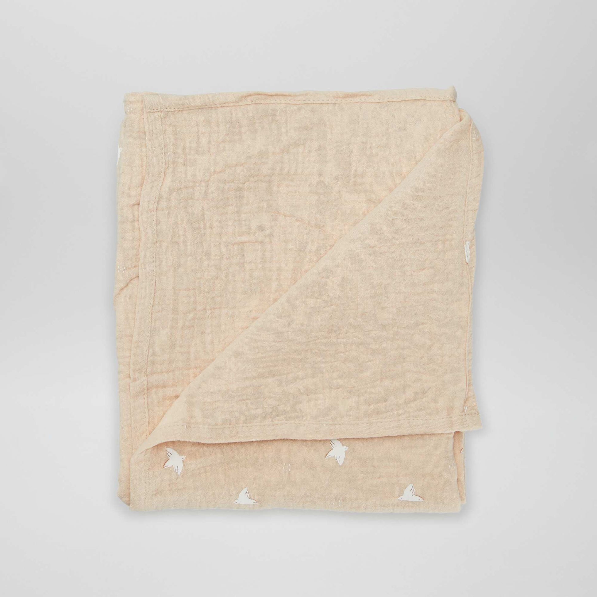 Maxi lange en coton BEIGE