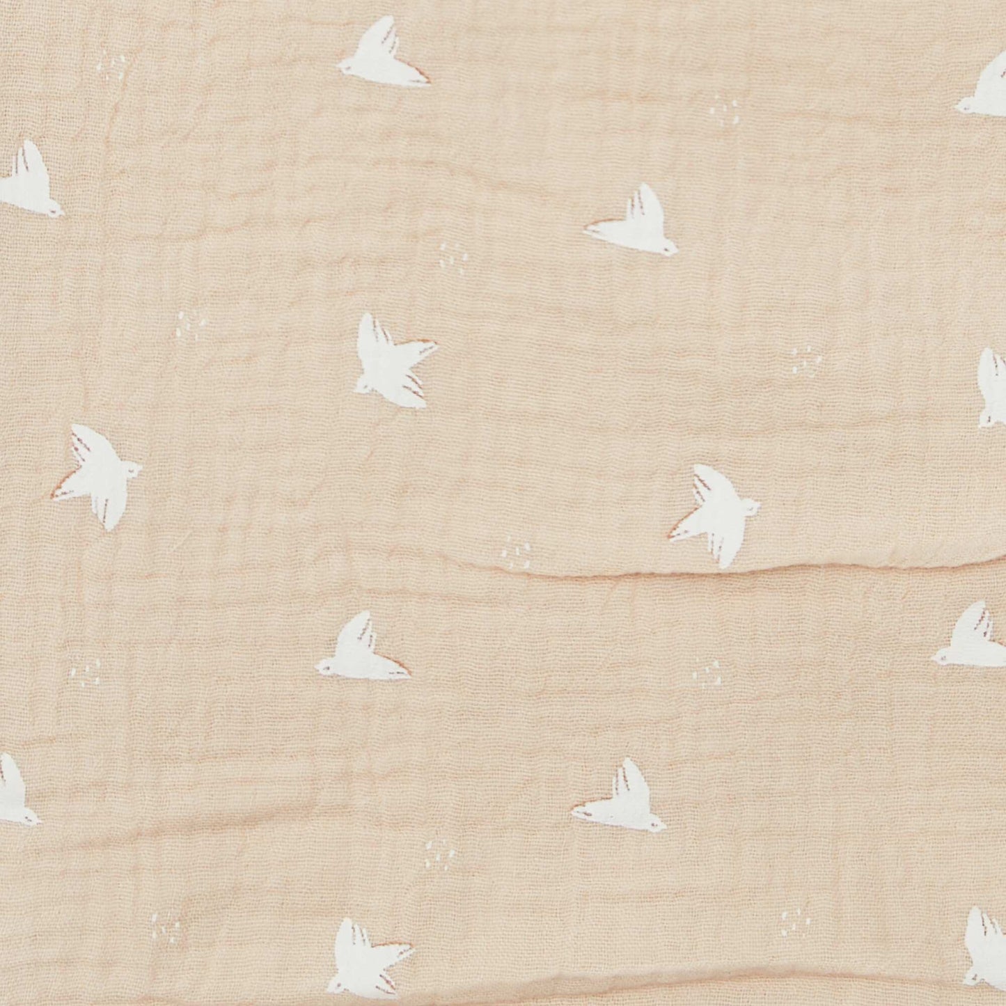 Maxi lange en coton BEIGE