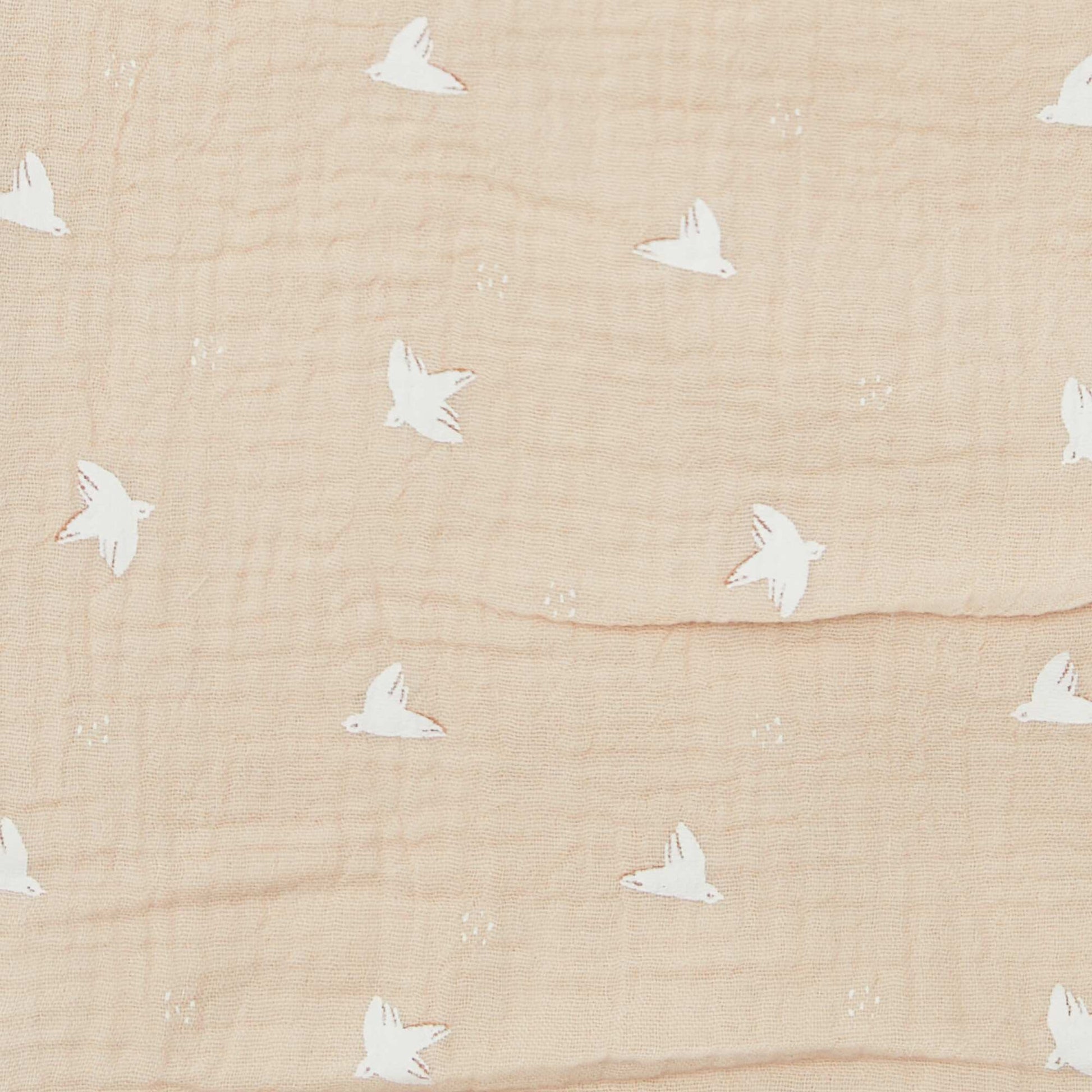 Maxi lange en coton BEIGE