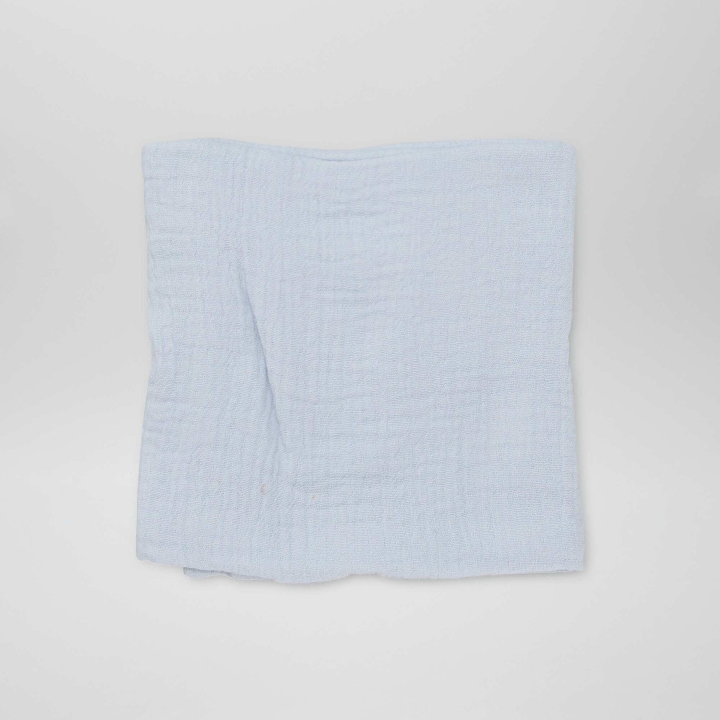 Lot de 3 langes en coton BLEU