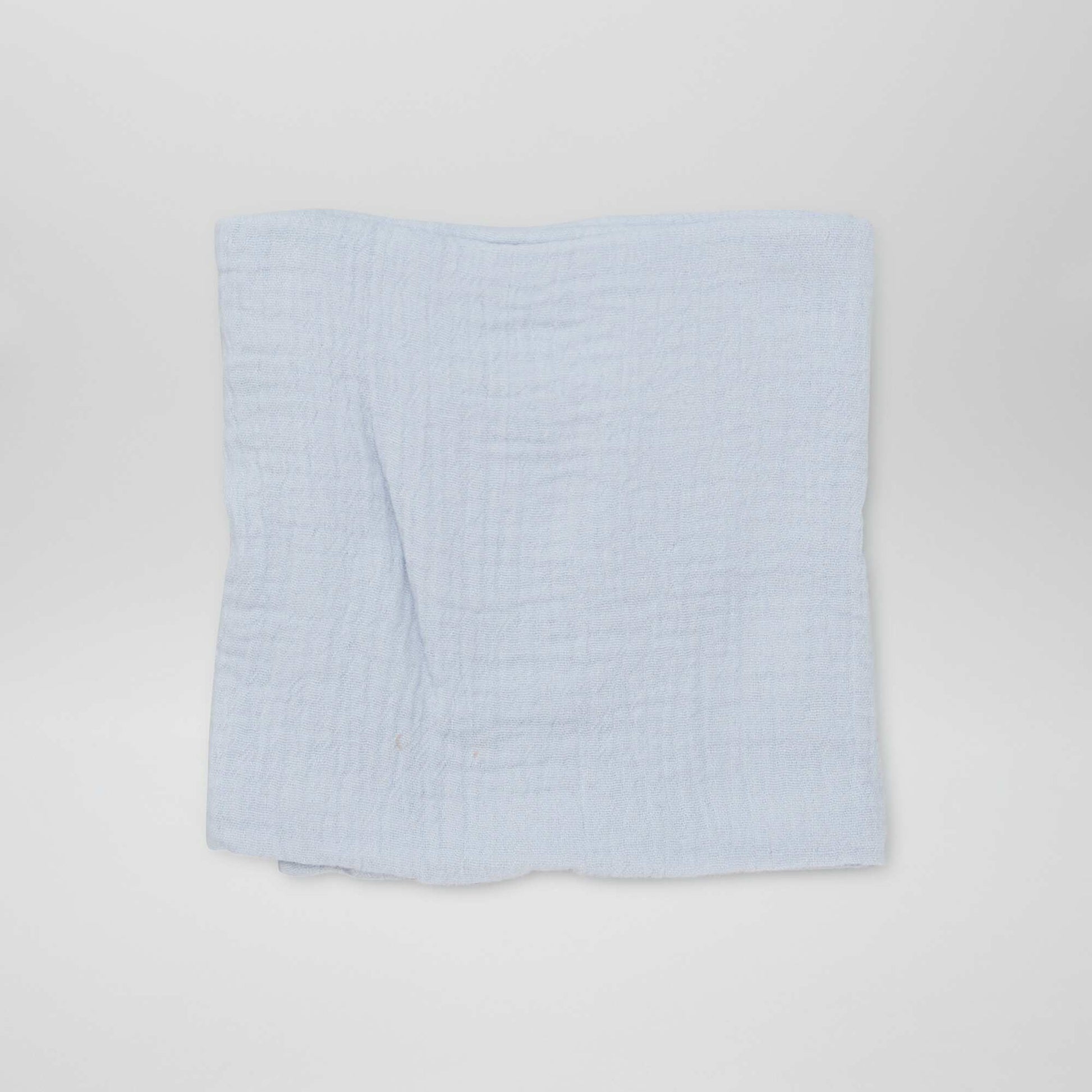 Lot de 3 langes en coton BLEU