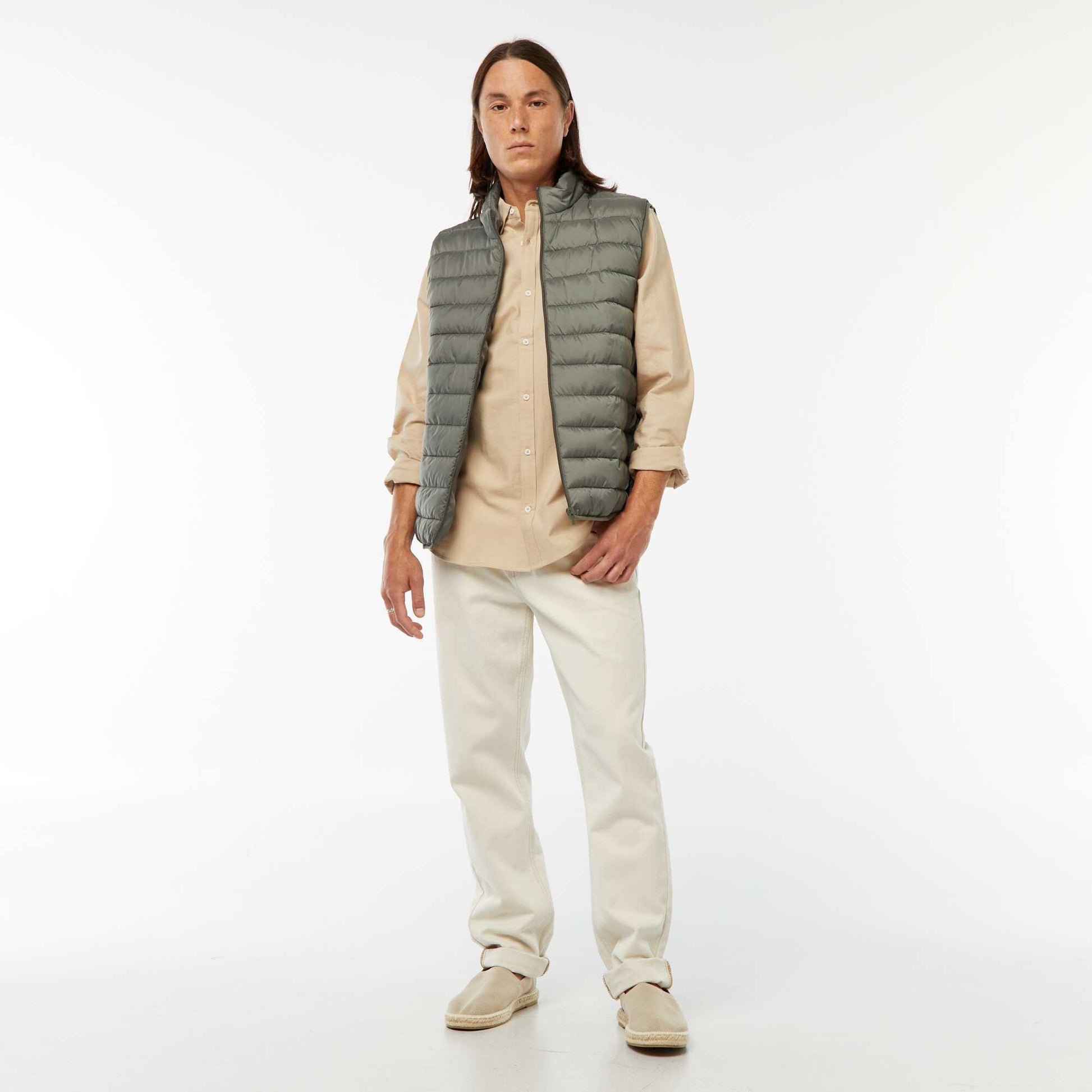 Chemise oxford regular fit BEIGE